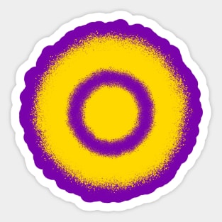 Hoop Dynamics Icon - Intersex Pride Sticker